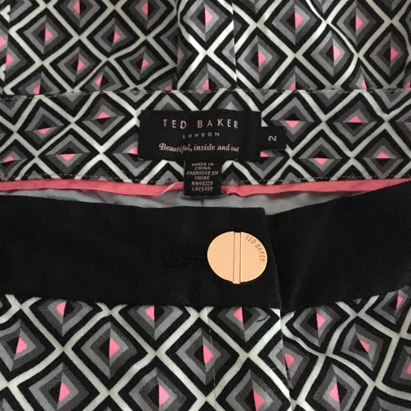 Ted Baker Geometric Pants - Picture 7 of 8